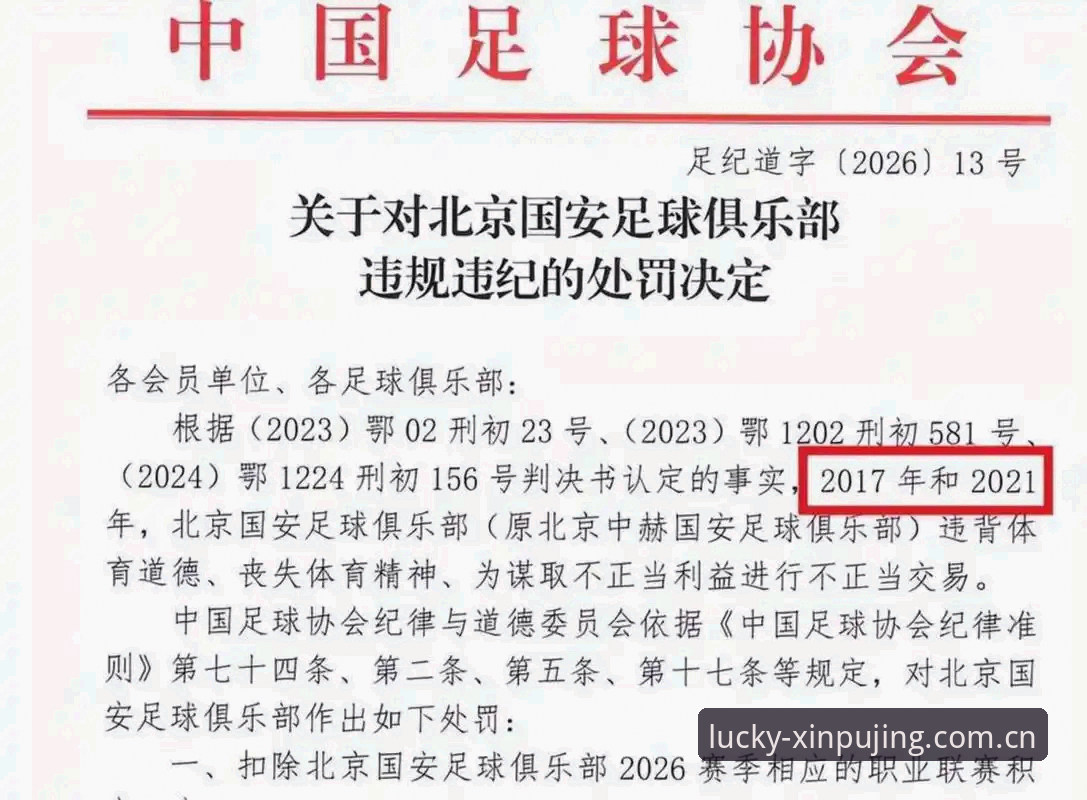 中国足协禁足名单详解：从新闻事件看足球纪律新规指南